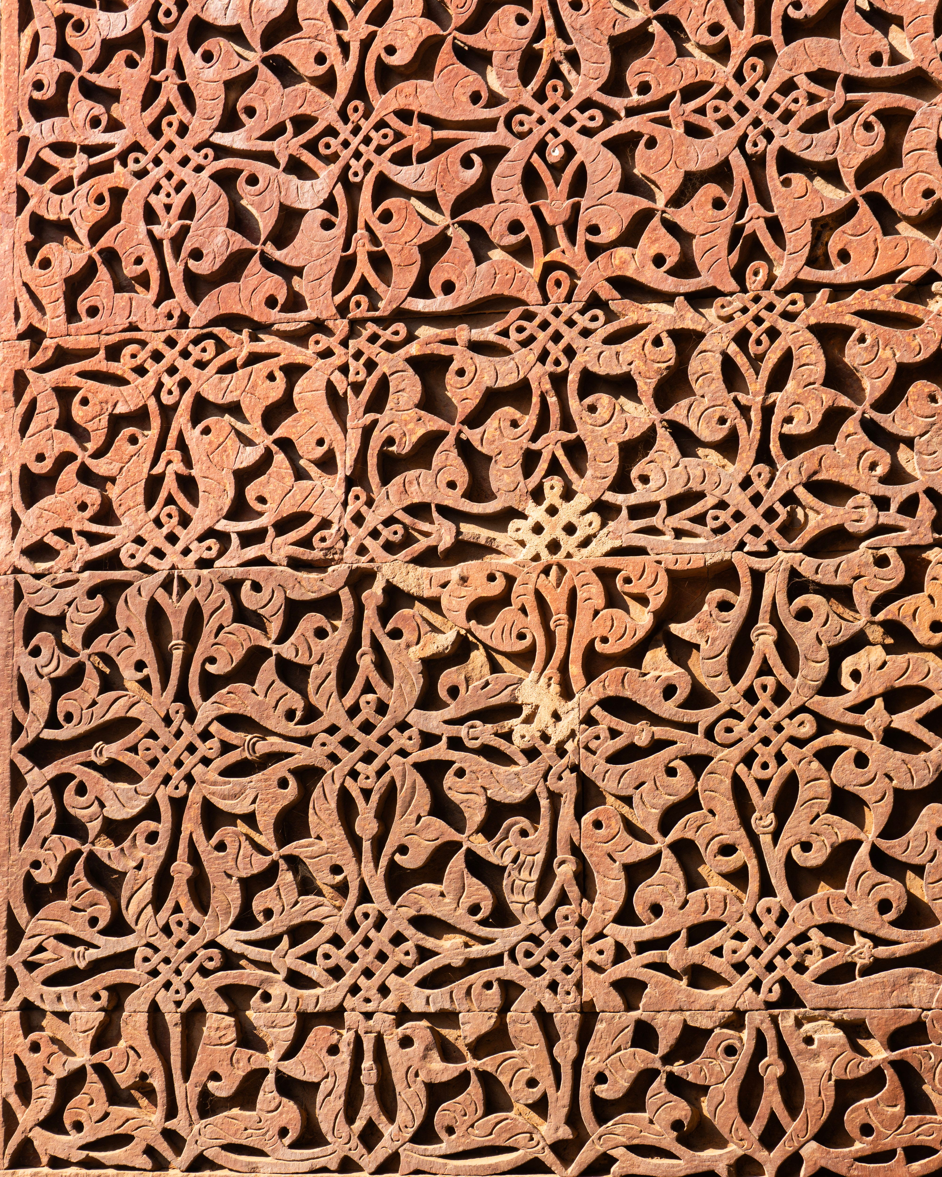 Sandstone jali lattice pattern one